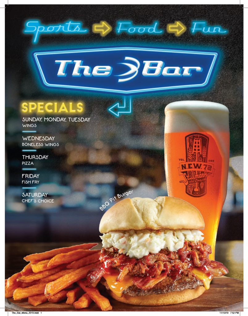 the bar full menu 1 1