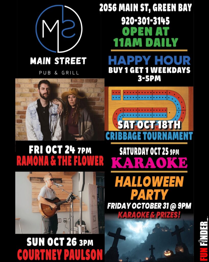 Main Street Pub & Grill 2 Main St Pub Oct1 25 instagram